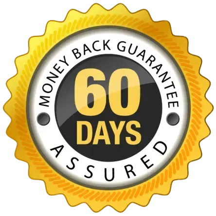 60-Day 100% Money-Back Guarantee